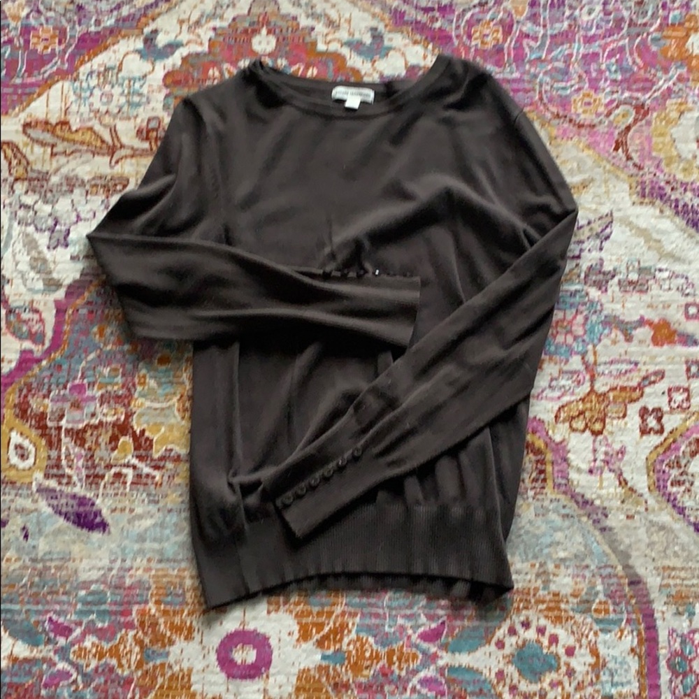 Brown sweater